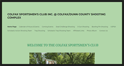 Desktop Screenshot of colfaxsportsmensclub.com