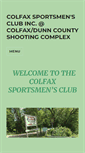 Mobile Screenshot of colfaxsportsmensclub.com